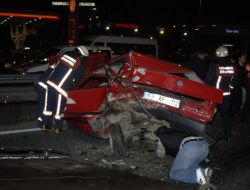 Bayram Turu Yaparken Kaza Geçirdiler