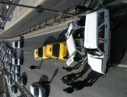 Haliç Köprüsünde 'Teknik' Kaza