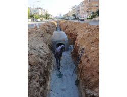 Pınarbaşı Mahallesi’ne Yağmur Suyu Drenaj Hattı