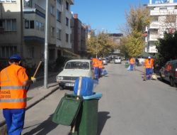 Altındağ'da Acil Temizlik Timi Görev Başında