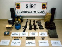 Teröristlere ait cephane ele geçirildi