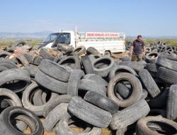 Ömrünü Tamamlamış Lastikler Yeniden Ekonomiye Kazandırılıyor