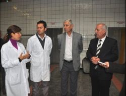 Belediye Başkanı Akdemir, Özelleştirilen Mezbahayı Gezdi