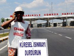 Manisa'dan Kapıkule'ye Küresel Isınmaya Dikkat Yürüyüşü
