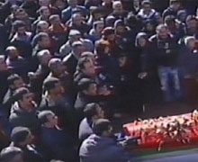 Basın Şehitleri uğurlanıyor..