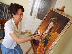 Kırk Yaşından Sonra Ressam Oldu, Eserleriyle Beğeni Topladı