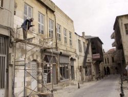 Gaziantep’te Sokak Güzelleştirmesi Devam Ediyor