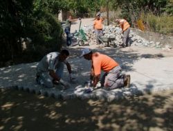Ayancık Belediyesi, 10 Bin Metrekare Parke Taşı Döşeyecek