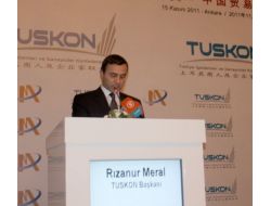 Tuskon, Çin Sanayi Ve Ticaret Federasyonu İle İşbirliği Anlaşması İmzalandı