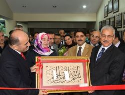 Hattat Yusuf Sezer, Bingöl'de Hat Sergisi Açtı