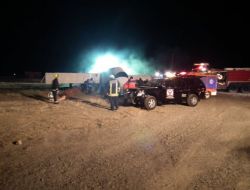 Havalimanında Yangın Tatbikatı