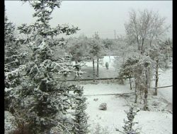 BAŞKENT BEYAZA BÜRÜNDÜ!