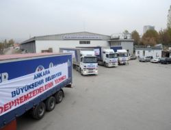 Ankara Büyükşehir’den Van’a 15 Tır Gıda Yardımı