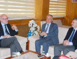 Norveç Büyükelçisi Kanavin, Büyükşehir Belediye Başkanı Akyürk'i Ziyaret Etti