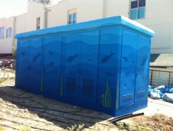 Ilıca'da Elektrik Trafoları Tarihi Konağa Büründü