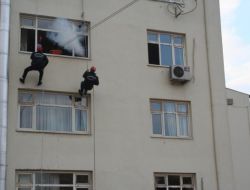 Denizli Devlet Hastanesi’nde Deprem Ve Yangın Tatbikatı Yapıldı