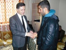 Vali Askere Giden Gençlerle Bir Araya Geldi