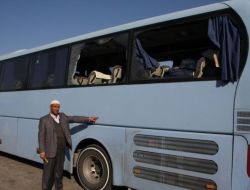 Türk Hacıları Taşıyan Otobüslere Saldırı