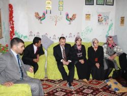 Milli Eğitim Müdürü Yılmaz, Yibo Öğrencilerinin Ailelerini Ziyaret Etti