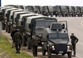 Çukurca sınırına 200 araçlık konvoy