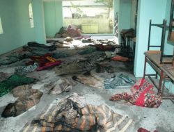 Camide Çıkan Yangın Korkuttu