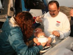 4 Günlük Bebek, Ambulans Helikopterle Ankara'ya Sevk Edildi
