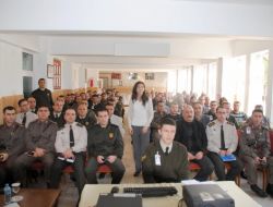 Jandarmaya Stres Semineri Verildi