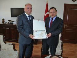 Emniyet Müdürü Kahya’dan Vali Saran’a Veda Ziyareti