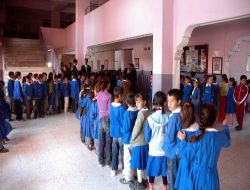 Van'da Domuz Gribine Karşı Okullarda Sağlık Taraması Yapıldı