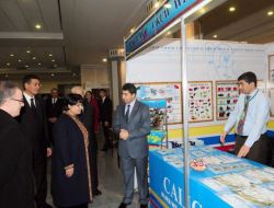 Aşkabat'taki Eğitim Fuarına Türkiye'den Katılan Üniversitelere Büyük İlgi