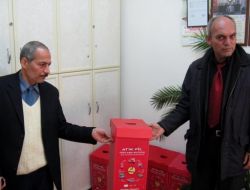 Antakya Belediyesi Okullara Atık Pil Toplama Kutusu Dağıttı