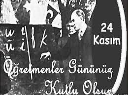 '24 Kasım Öğretmenler Günü'