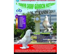 3. Trakya Şebap Güvercin Festivali Çorlu’da Yapılacak