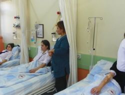 13 Kız Öğrenci Okulda Yedikleri Tavuk Dönerden Zehirlendi