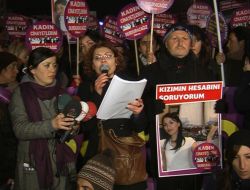 Kadına Yönelik Şiddeti Protesto İçin Yürüdüler
