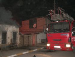 Erzincan’da Korkutan Yangın