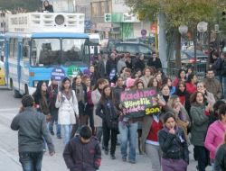 Kadına Yönelik Şiddeti Protesto Ettiler