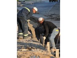 Caher Dudayev Bulvarı Kışa Hazır