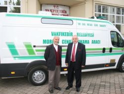Belediyeye Modern Cenaze Aracı Bağışı
