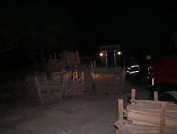 İzmir'deki Palet Fabrikasında Yangın