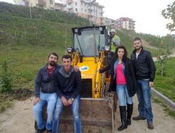 Üniversiteliler Kaşkaldere’de Fidan Dikti