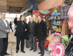 Balıkesir Belediye Başkanı Ok, Esnafları Dinledi