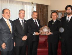 Ak Partili Milletvekillerinden Japonya Büyükelçiliği'ne Taziye Ziyareti