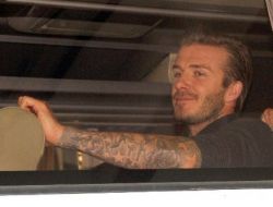 DAVİD BECKHAM, ENDONEZYA'DA..