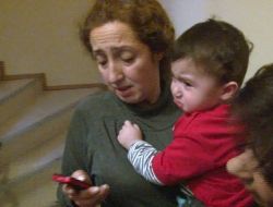 Asansörde Ayağı Sıkışan Bebeği İtfaiye Kurtardı