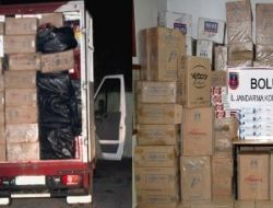 100 Bin Liralık Kaçak Sigara Operasyonu