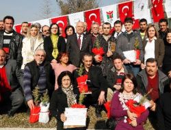 Bahçıvanlık Kursunu Tamamlayan 45 Kişi Sertifikalarını Aldı