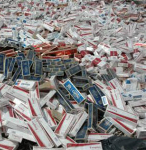 Şemdinli’de kaçak sigara ve mazot