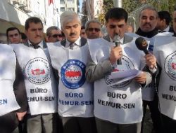 Büro Memur-sen'den Hükümete Sarı Kart