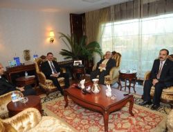 Van Milletvekillerinden Gökçek'e Teşekkür Ziyareti